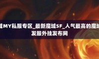 魔域私服外挂危害大，常见类型有哪些？为何屡禁不止？